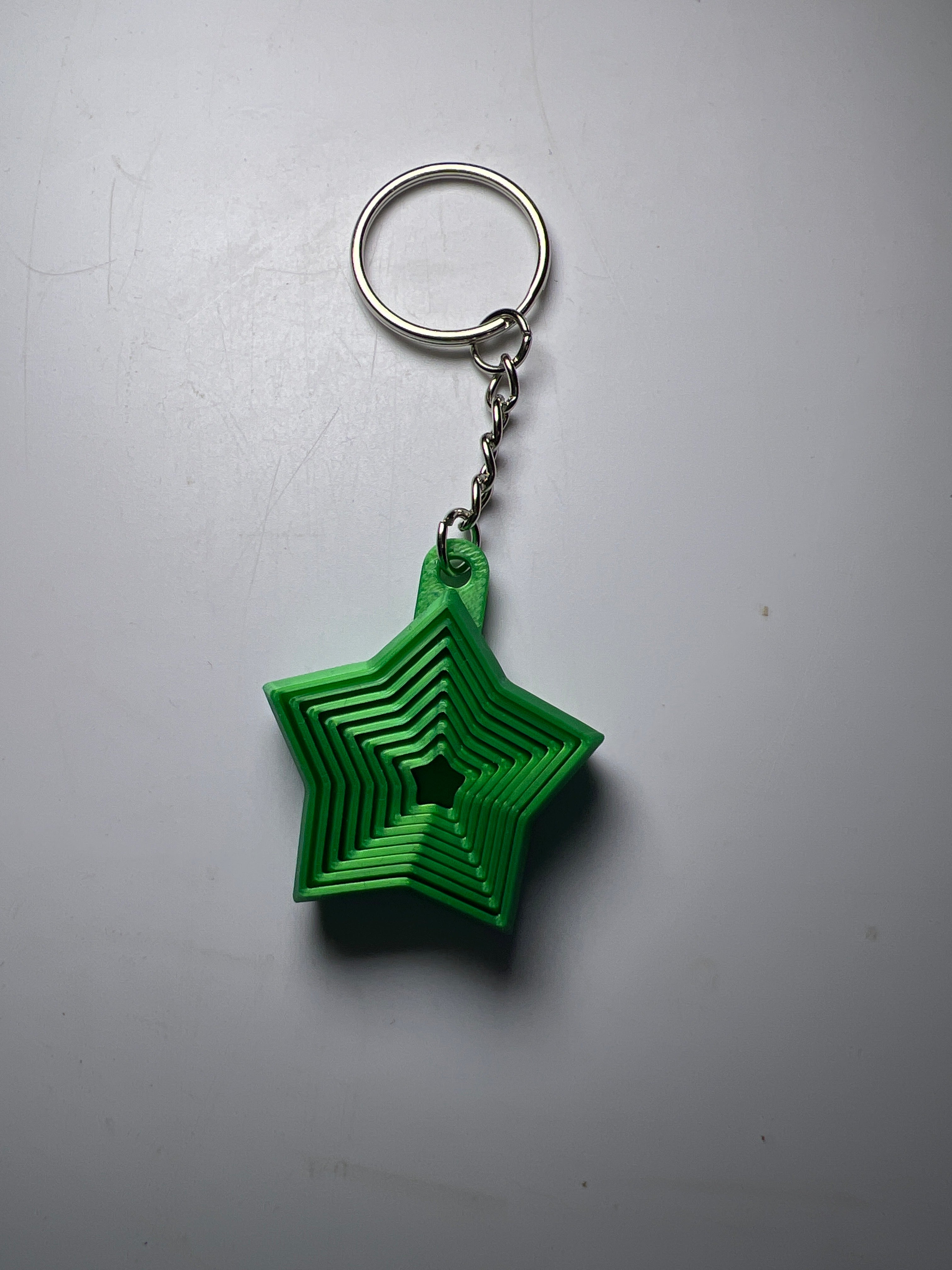 Star Fidget Keychain