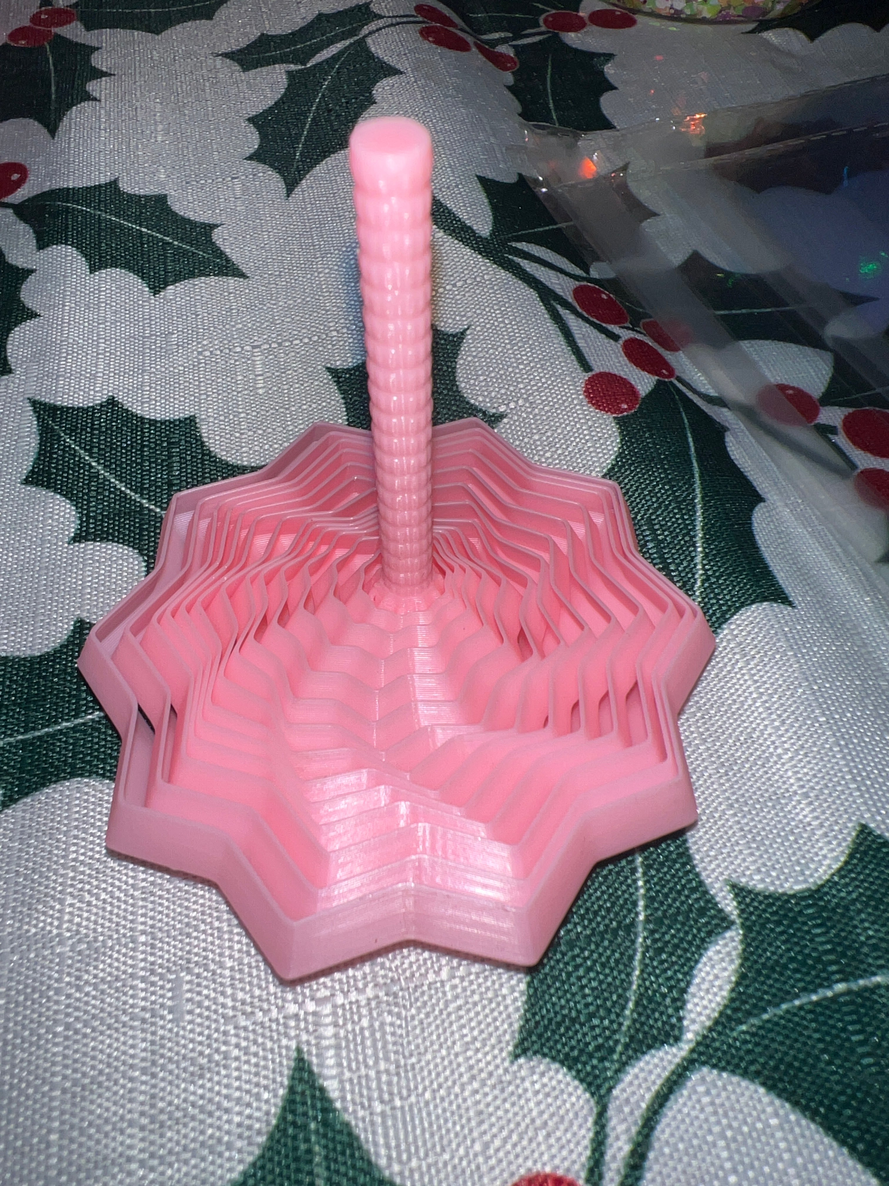Pink Layered Spin Fidget Sensory Toy