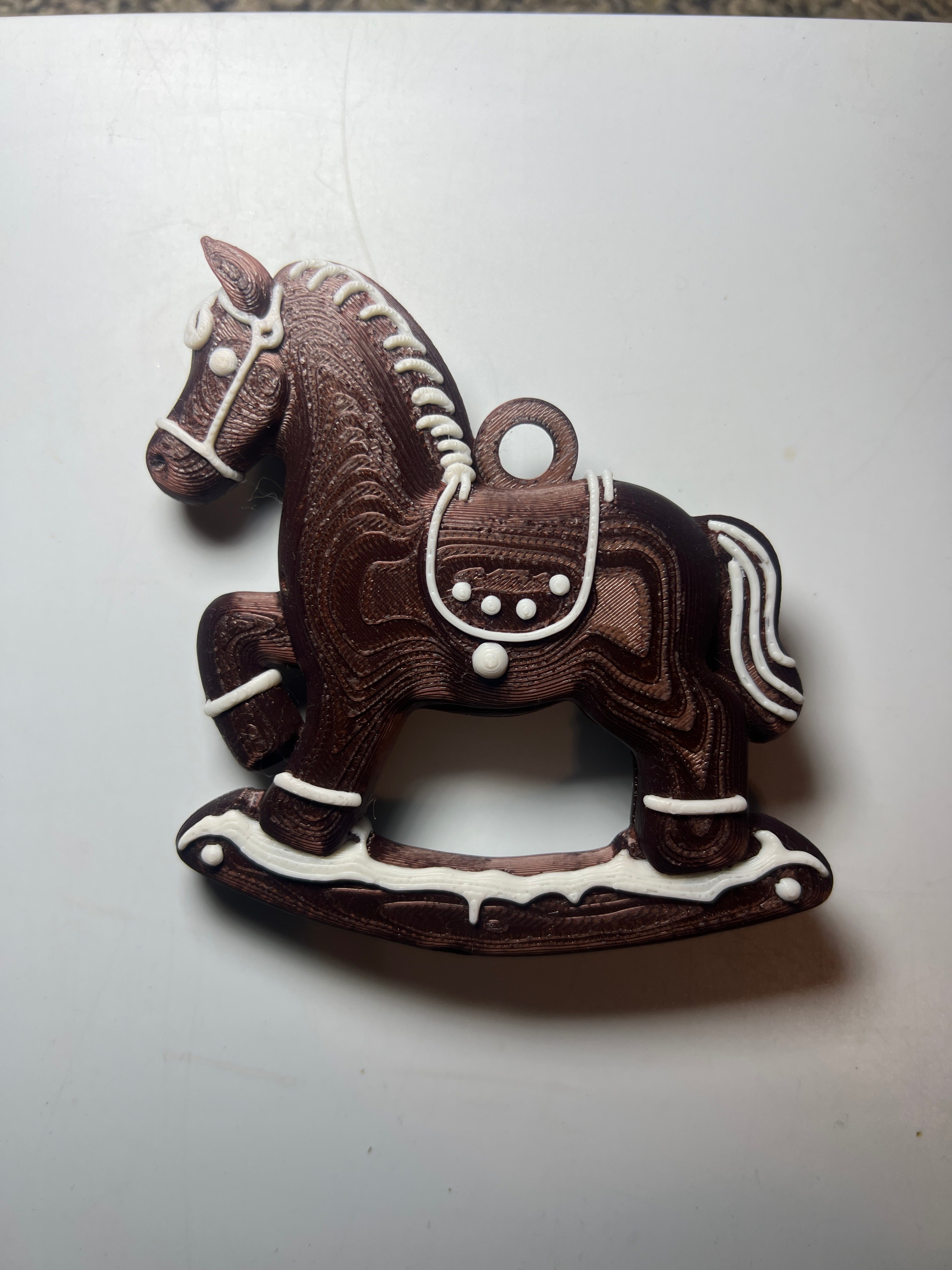 Gingerbread Horse Holiday Ornament 🎄