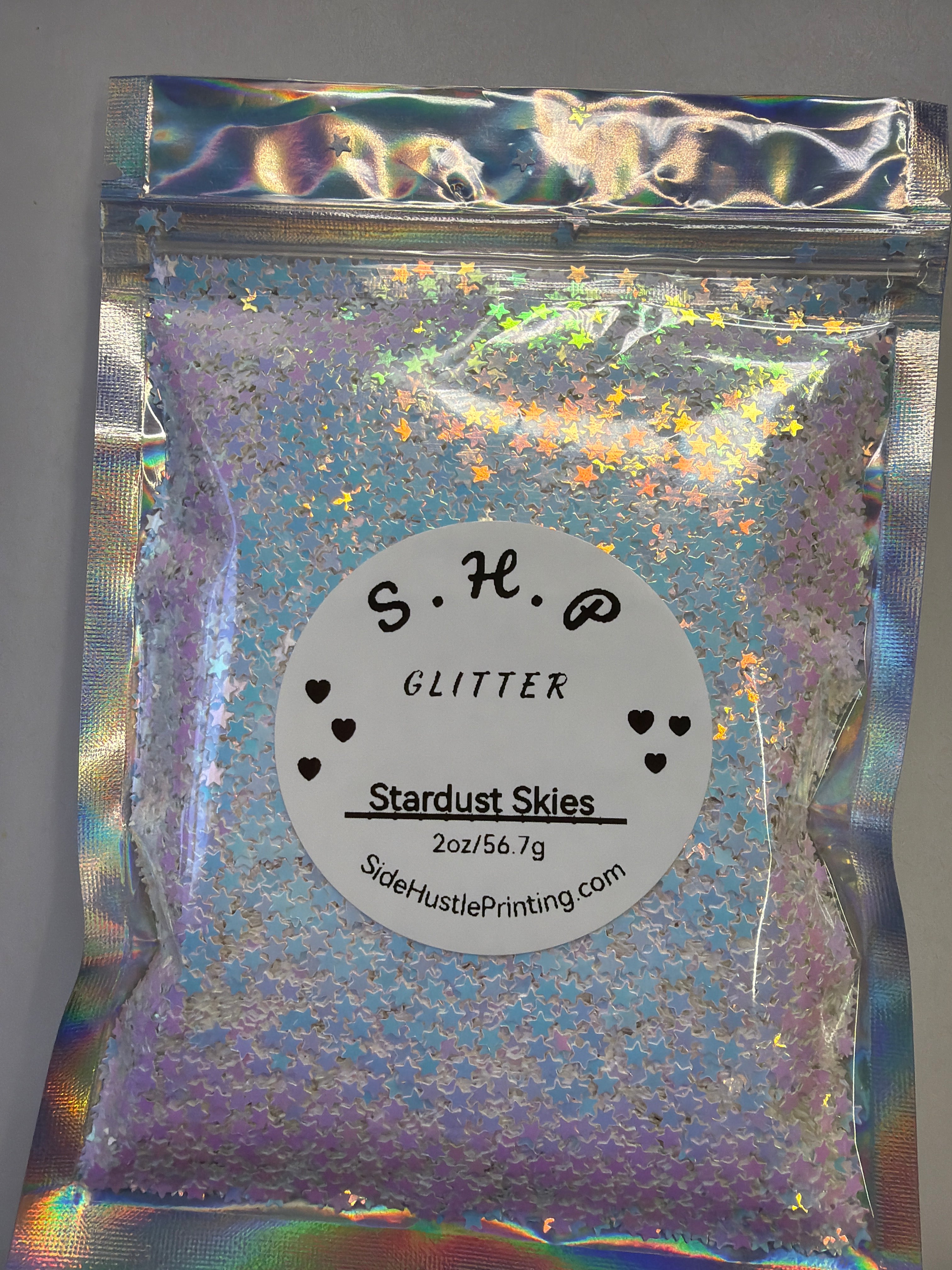 Stardust Skies Shaped Glitter