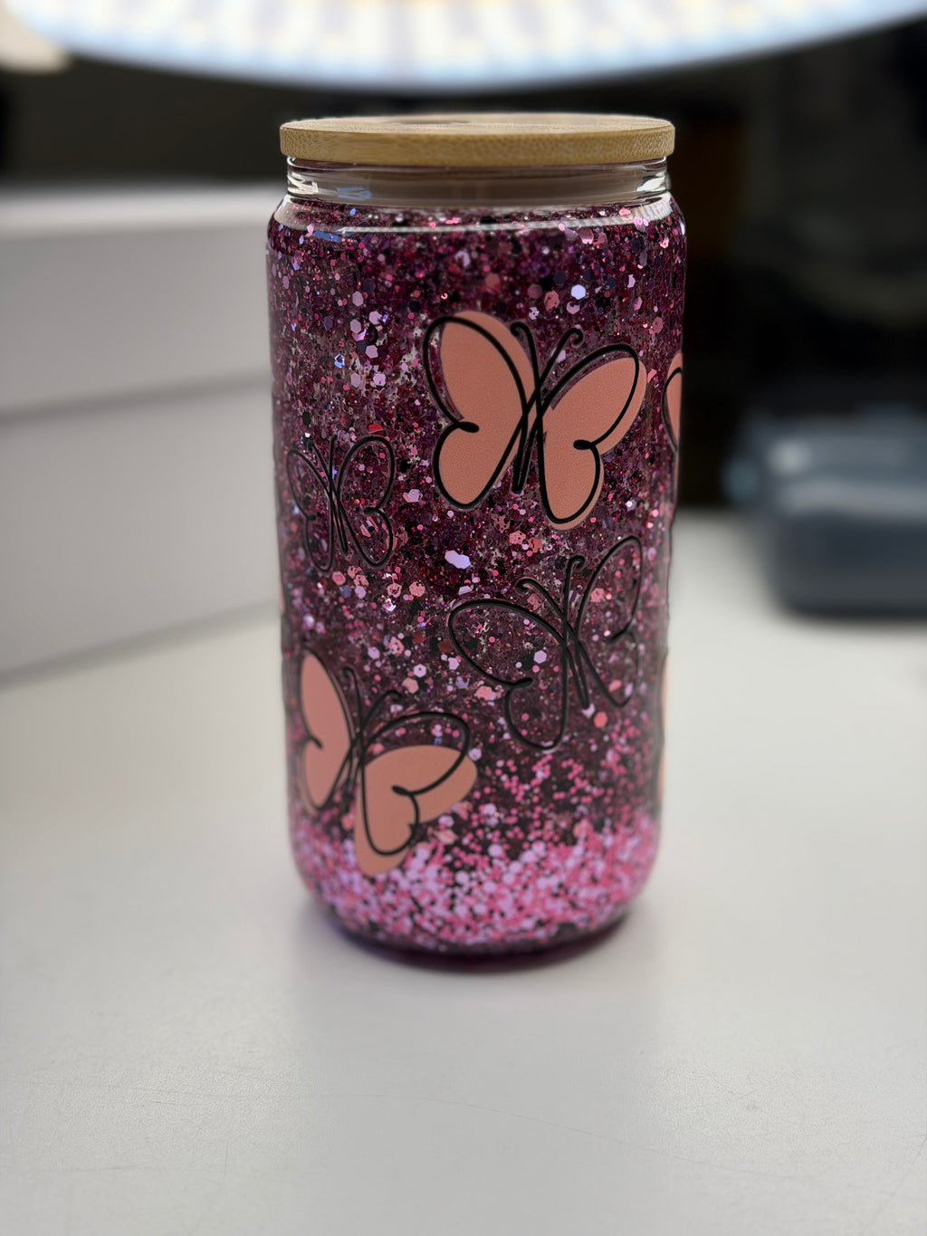 16oz/ w bamboo lid MAMA design.