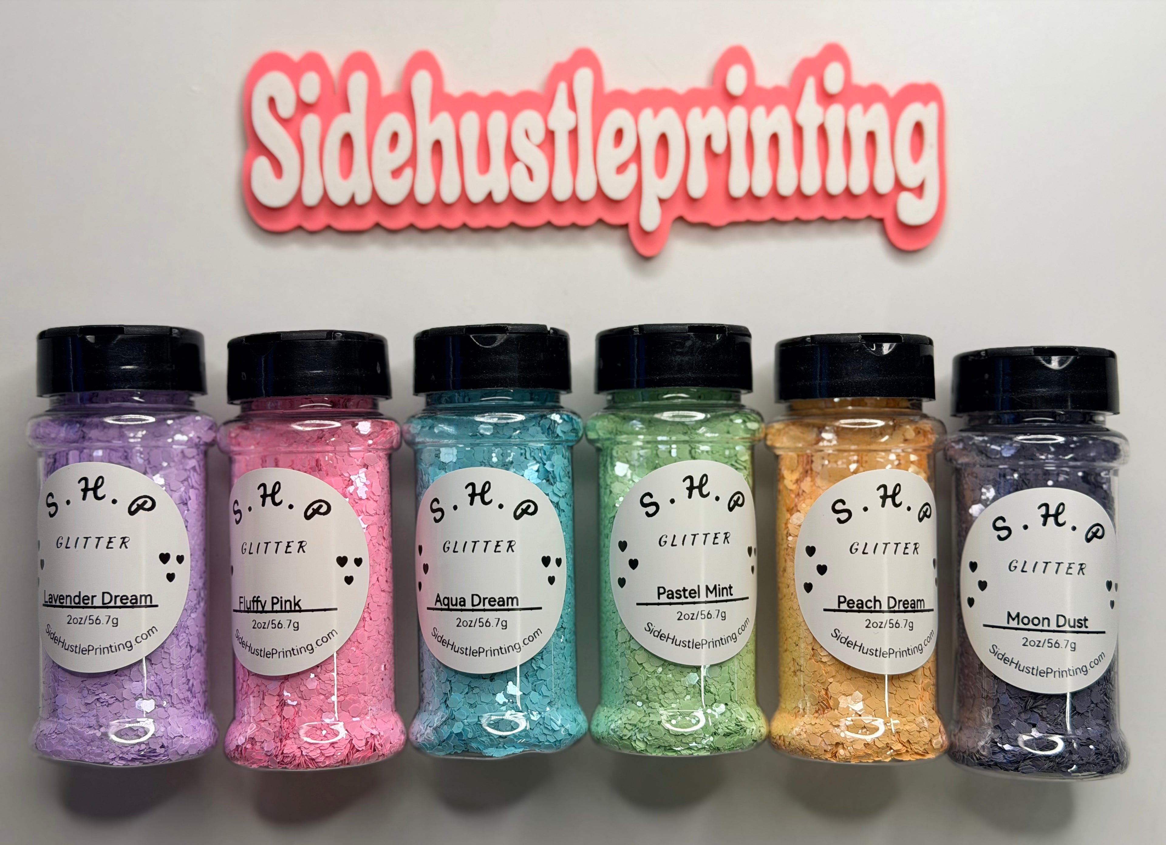 Spring Edition Pastel Glitter Collection