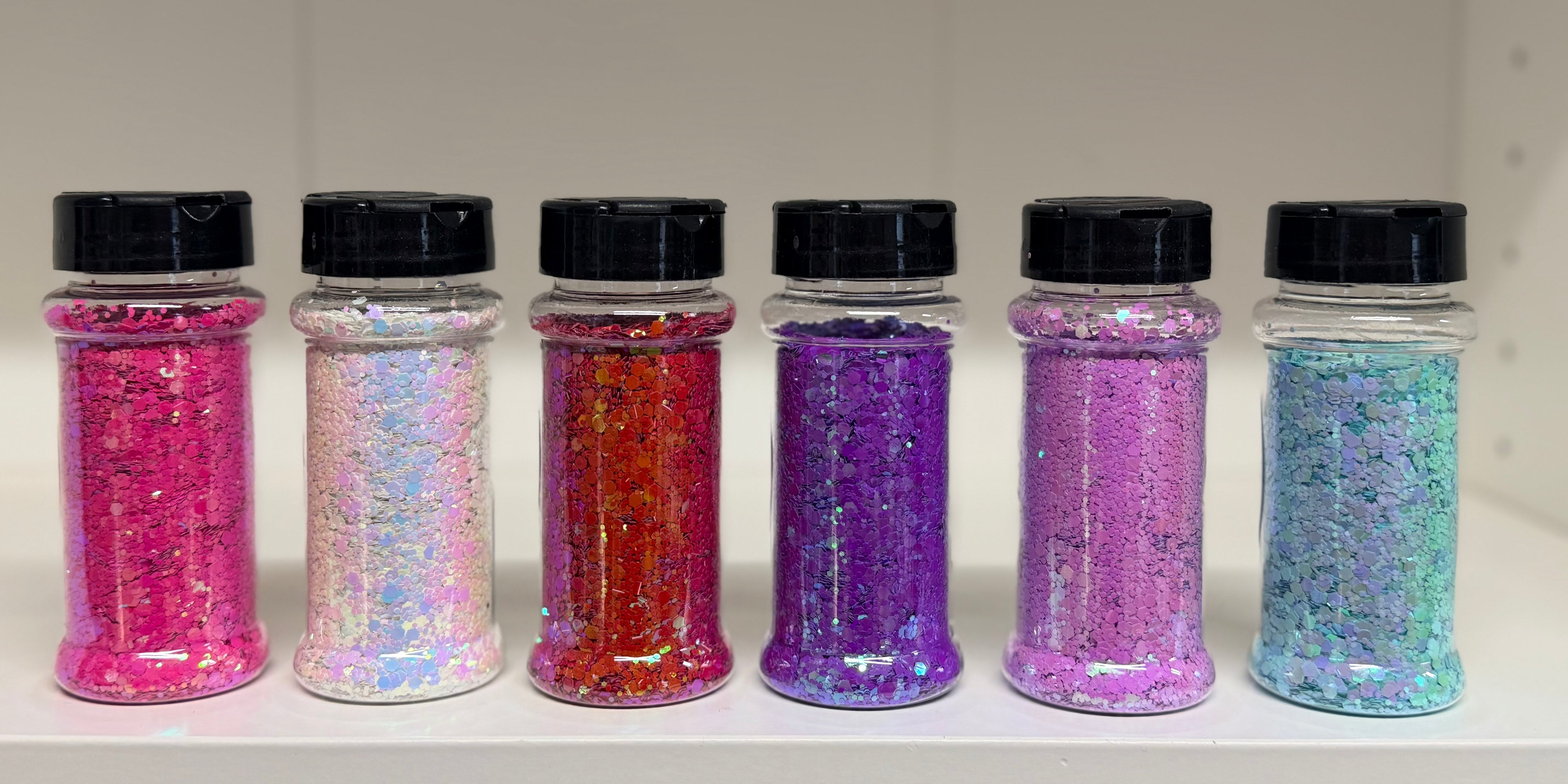 Mermaid Collection- 6 Piece Chunky Glitter Bundle
