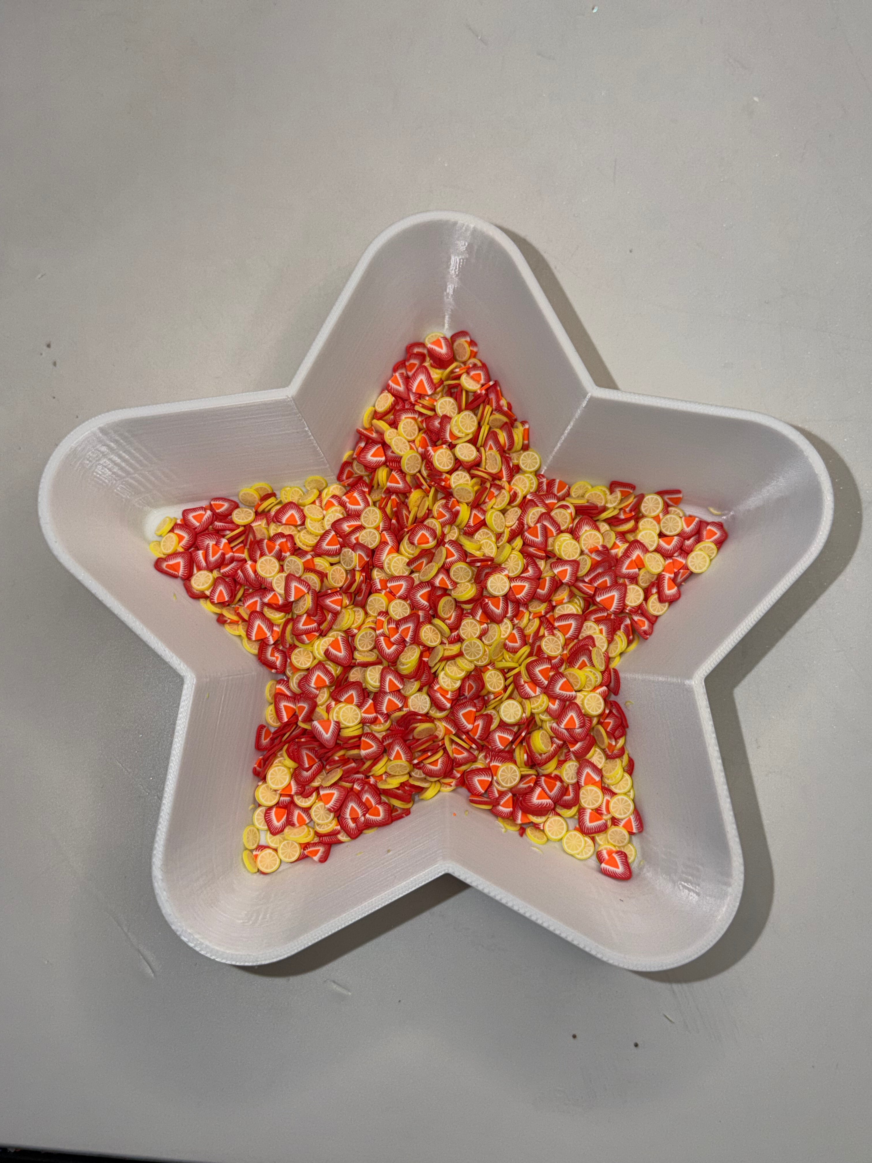 Strawberry Lemonade Polymer Clay Slices