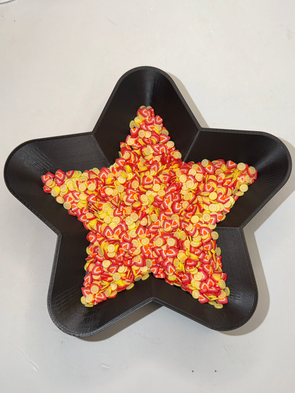 Strawberry Lemonade Polymer Clay Slices