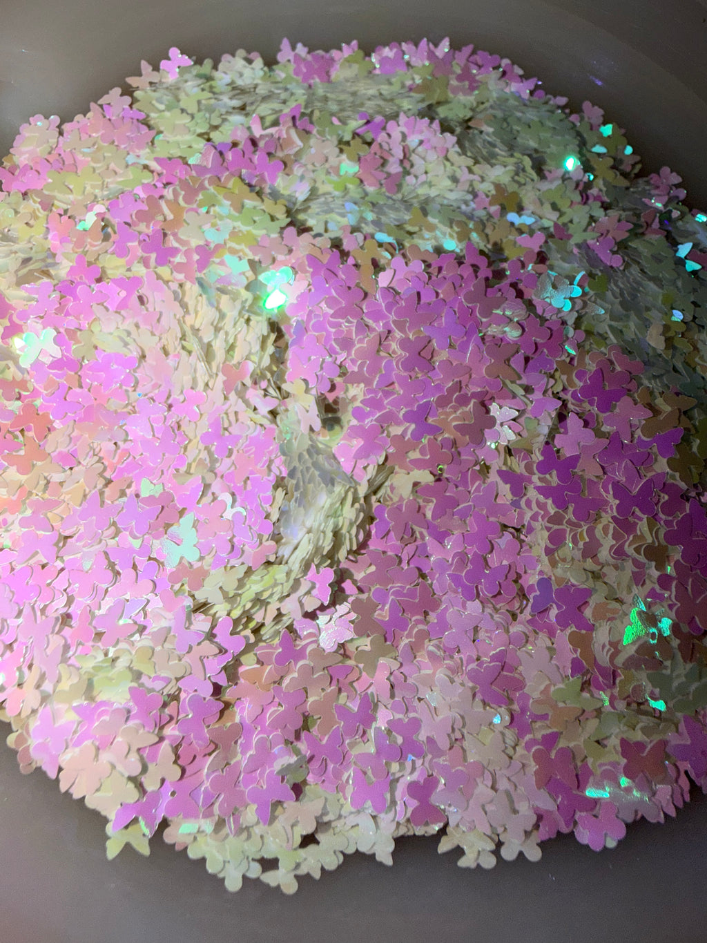 Butterfly Kisses Shaped Glitter