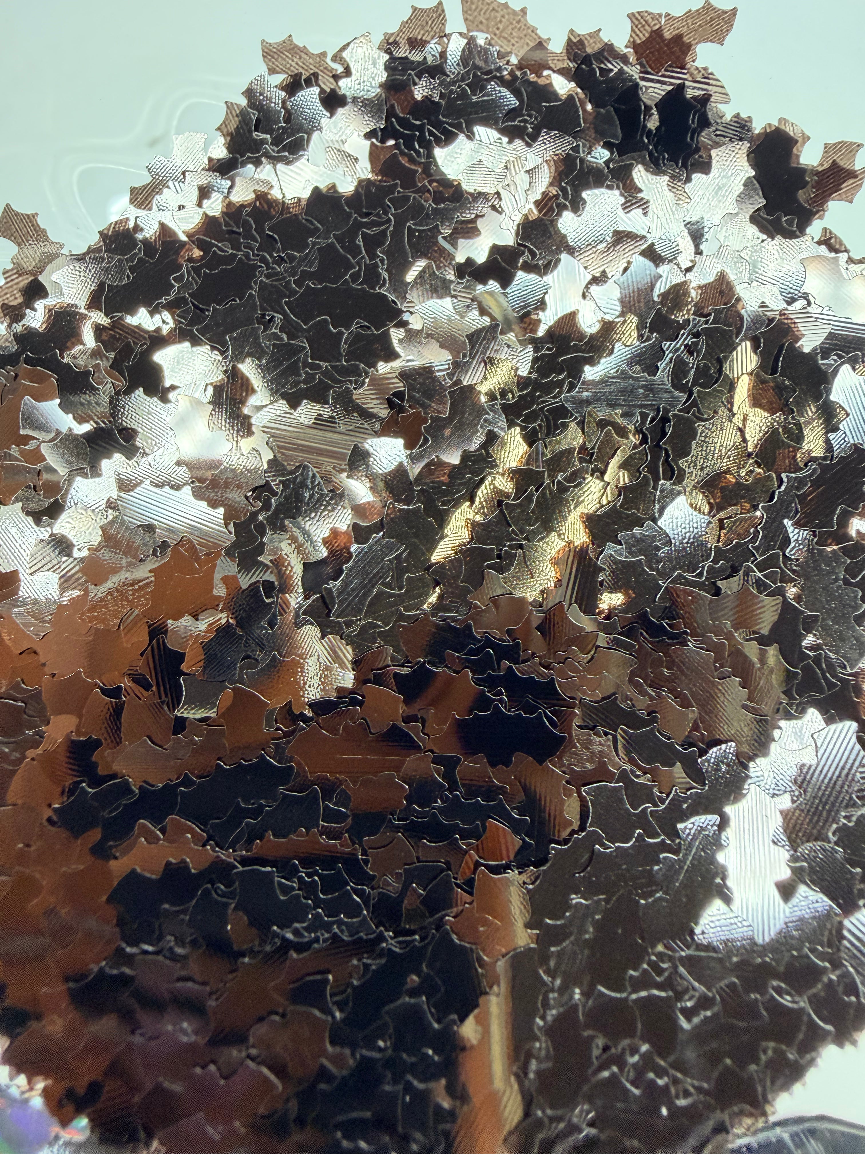 Bats Glitter Chunky