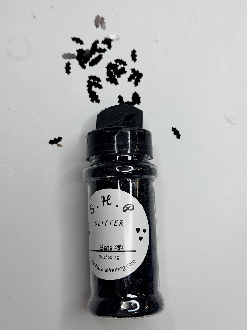 Bats Glitter Chunky