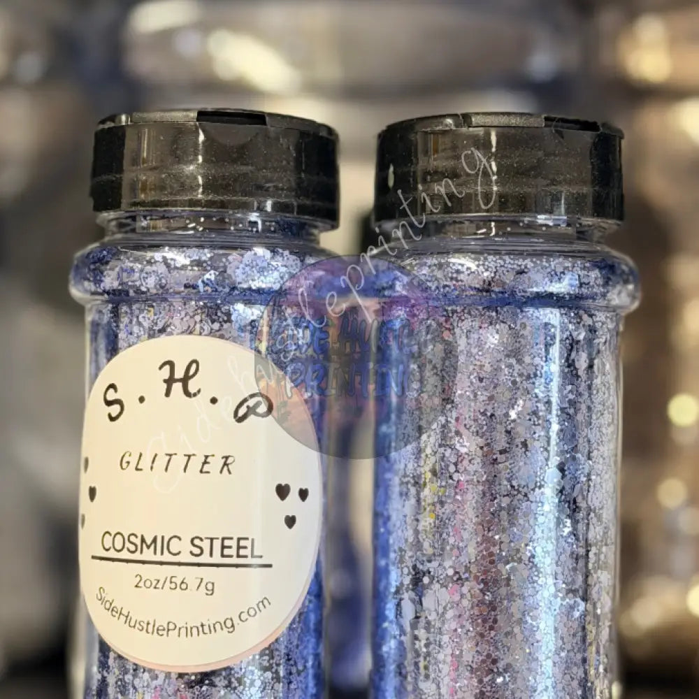 Cosmic Steel- Chunky Mix - Glitter