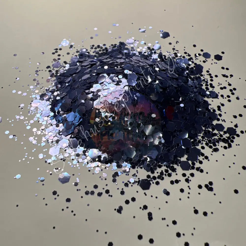 Cosmic Steel- Chunky Mix - Glitter