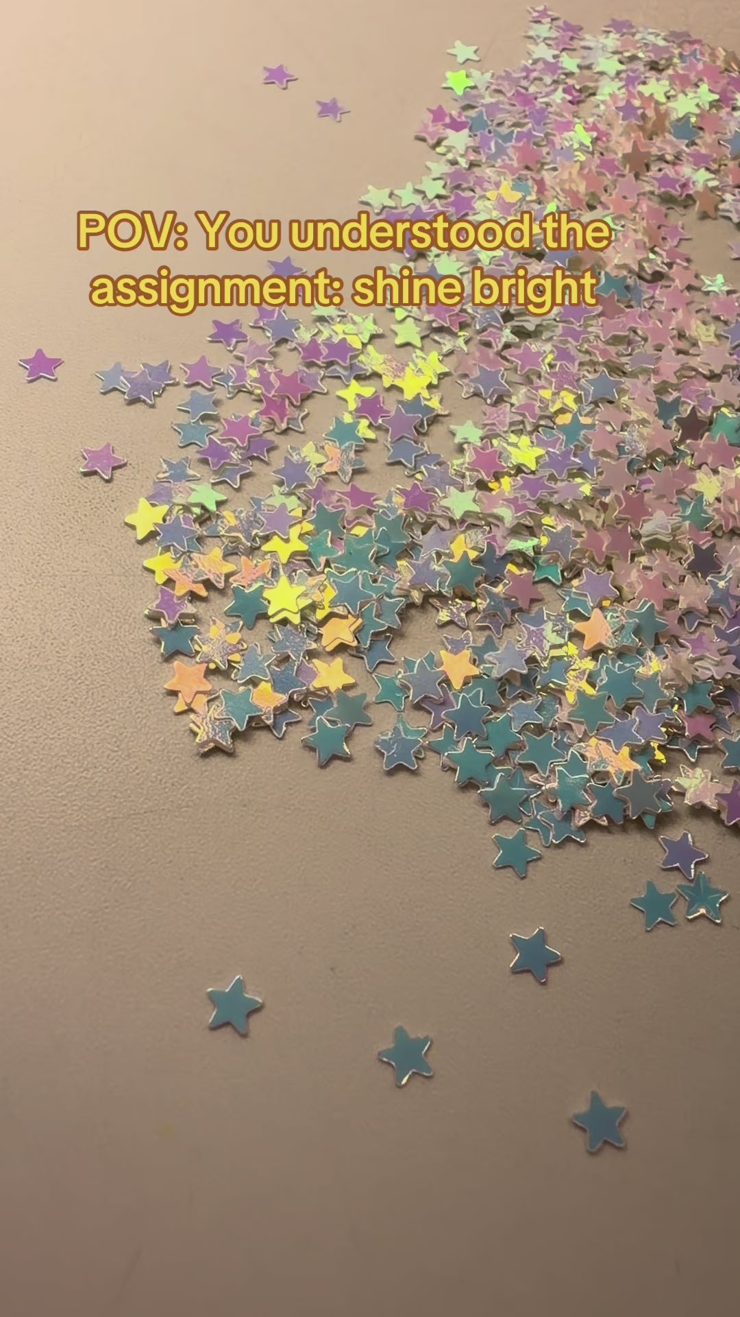 Stardust Skies Shaped Glitter
