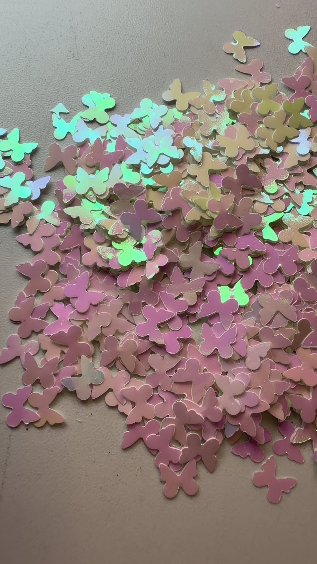 Butterfly Kisses Shaped Glitter